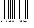 Barcode Image for UPC code 0086800105152