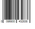 Barcode Image for UPC code 0086800432838