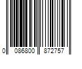 Barcode Image for UPC code 0086800872757