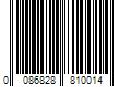 Barcode Image for UPC code 0086828810014