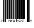 Barcode Image for UPC code 008685000070