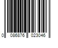 Barcode Image for UPC code 0086876023046