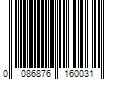 Barcode Image for UPC code 0086876160031