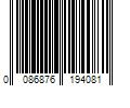 Barcode Image for UPC code 0086876194081