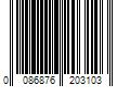 Barcode Image for UPC code 0086876203103