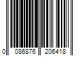 Barcode Image for UPC code 0086876206418