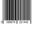 Barcode Image for UPC code 0086876221442