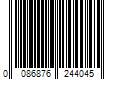 Barcode Image for UPC code 0086876244045