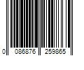 Barcode Image for UPC code 0086876259865