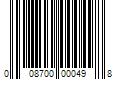 Barcode Image for UPC code 008700000498