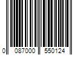 Barcode Image for UPC code 0087000550124