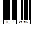 Barcode Image for UPC code 0087076214197