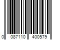 Barcode Image for UPC code 0087110400579