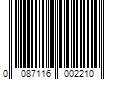 Barcode Image for UPC code 0087116002210