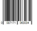 Barcode Image for UPC code 0087171063034