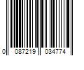 Barcode Image for UPC code 0087219034774