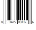 Barcode Image for UPC code 008722000056