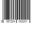 Barcode Image for UPC code 0087224002201