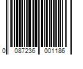 Barcode Image for UPC code 0087236001186