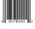 Barcode Image for UPC code 008727000020