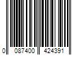 Barcode Image for UPC code 0087400424391