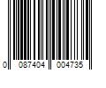 Barcode Image for UPC code 0087404004735