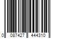 Barcode Image for UPC code 0087427444310