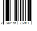 Barcode Image for UPC code 0087449312611