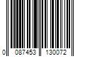 Barcode Image for UPC code 0087453130072