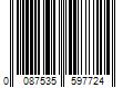 Barcode Image for UPC code 0087535597724