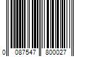 Barcode Image for UPC code 0087547800027