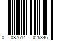 Barcode Image for UPC code 0087614025346