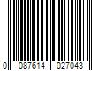 Barcode Image for UPC code 0087614027043