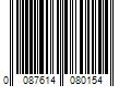 Barcode Image for UPC code 0087614080154