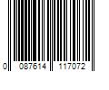 Barcode Image for UPC code 0087614117072