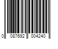 Barcode Image for UPC code 0087692004240