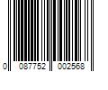 Barcode Image for UPC code 0087752002568