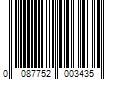 Barcode Image for UPC code 0087752003435