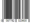 Barcode Image for UPC code 0087752023600