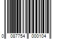 Barcode Image for UPC code 0087754000104