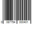 Barcode Image for UPC code 0087754000401