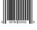 Barcode Image for UPC code 008780000029