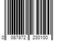 Barcode Image for UPC code 0087872230100