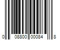 Barcode Image for UPC code 008800000848