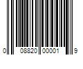 Barcode Image for UPC code 008820000019