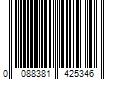 Barcode Image for UPC code 0088381425346