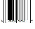 Barcode Image for UPC code 008860000017