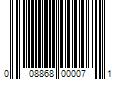 Barcode Image for UPC code 008868000071