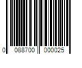 Barcode Image for UPC code 0088700000025