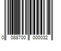 Barcode Image for UPC code 0088700000032